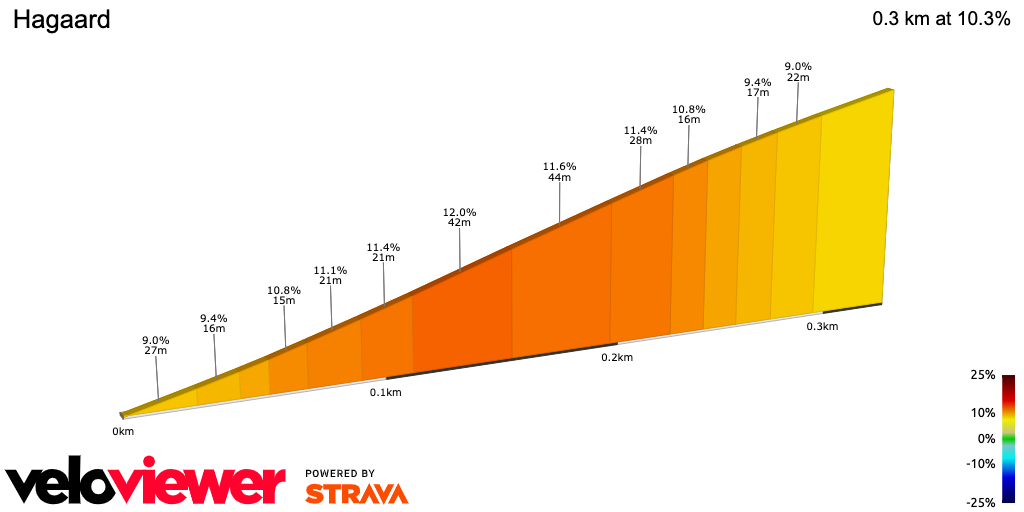 2D Elevation profile image for Hagaard