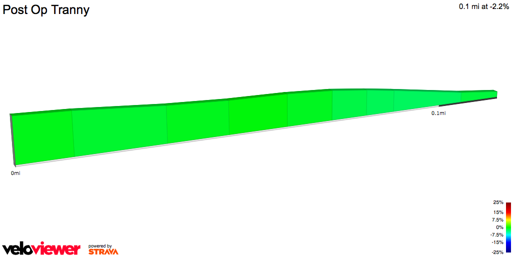 2D Elevation profile image for Post Op Tranny