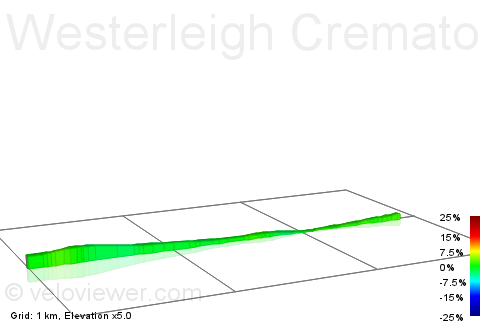 2D Elevation profile image for Westerleigh Crematorium