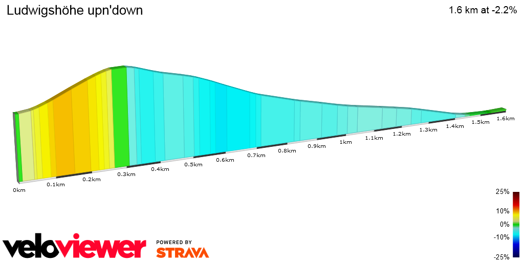 2D Elevation profile image for Ludwigshöhe upn'down
