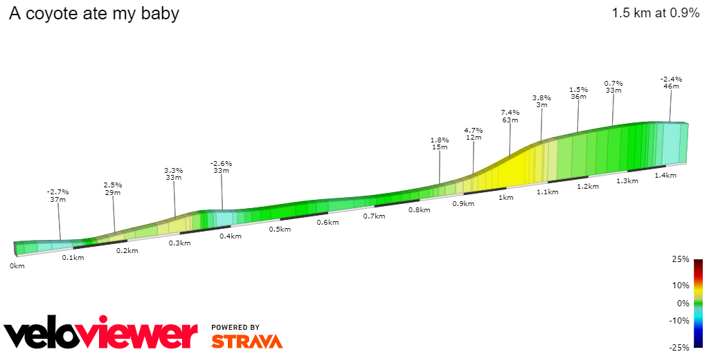2D Elevation profile image for A coyote ate my baby