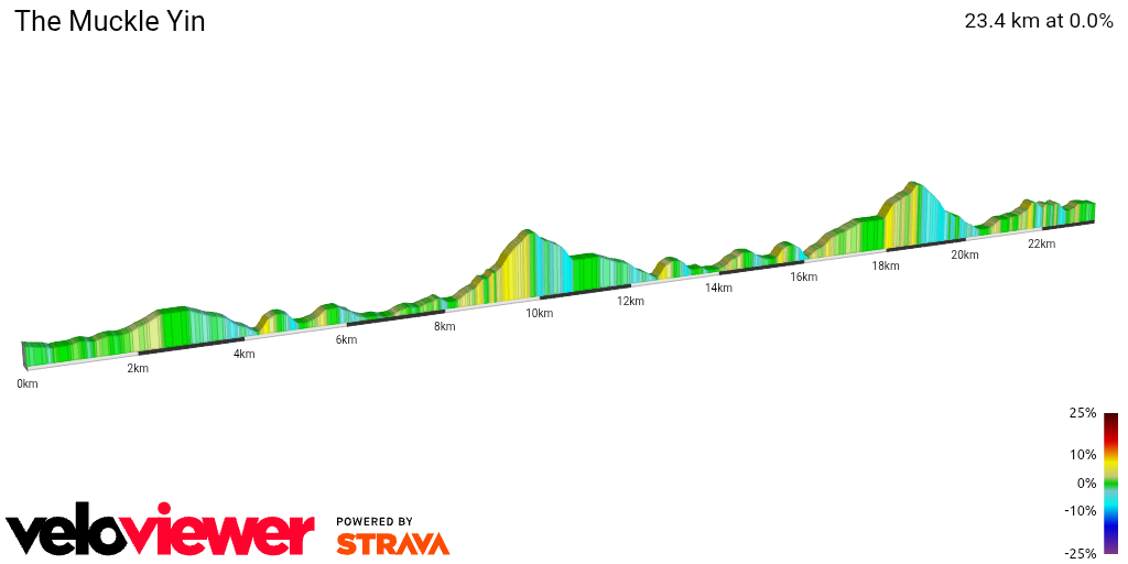 2D Elevation profile image for The Muckle Yin