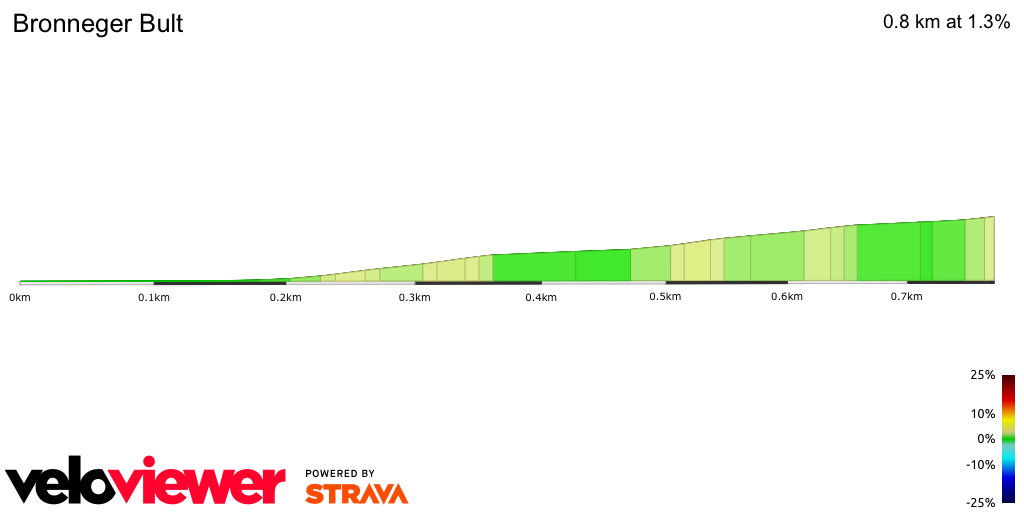 2D Elevation profile image for Bronneger Bult