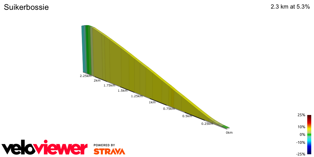2D Elevation profile image for Suikerbossie