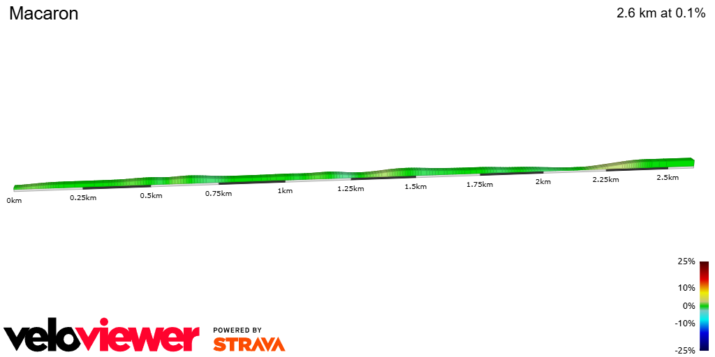 2D Elevation profile image for Macaron