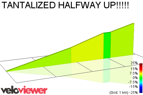 2D Elevation profile image for TANTALIZED HALFWAY UP!!!!!