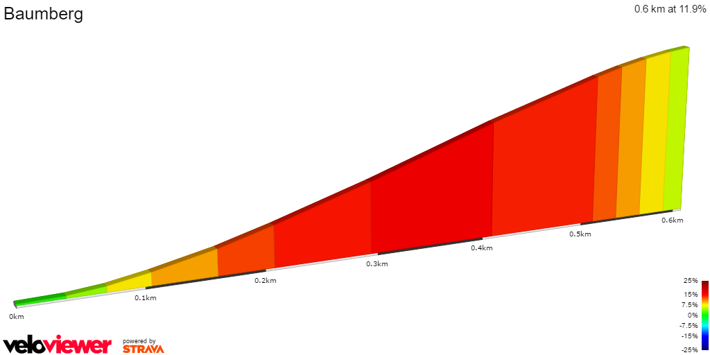 2D Elevation profile image for Baumberg
