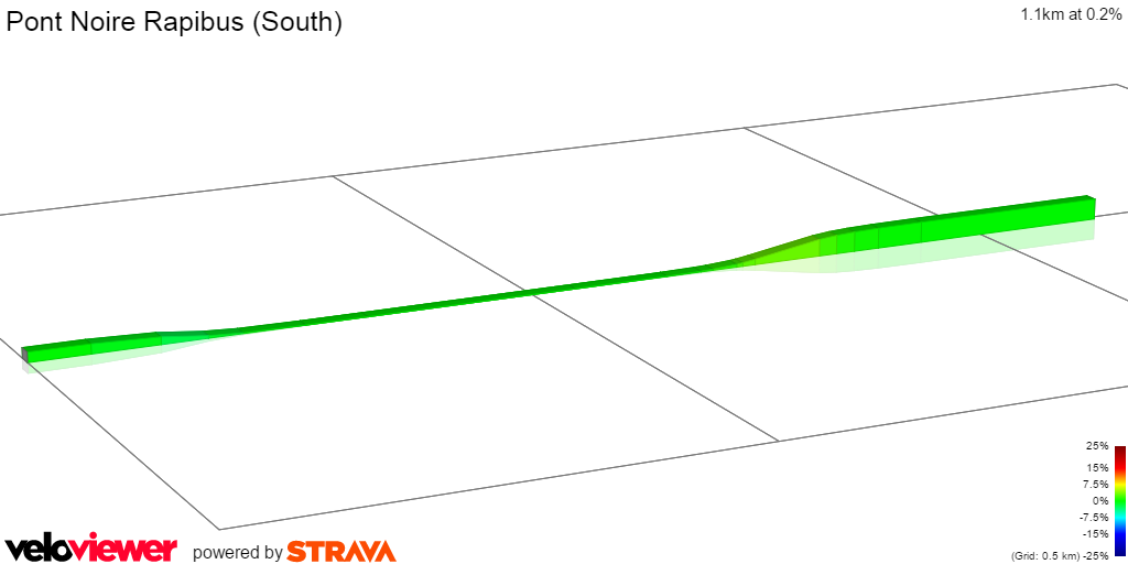 2D Elevation profile image for Pont Noire Rapibus (South)