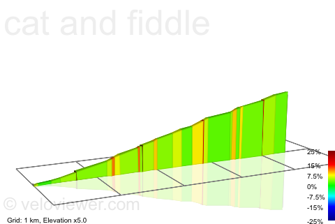 2D Elevation profile image for cat and fiddle