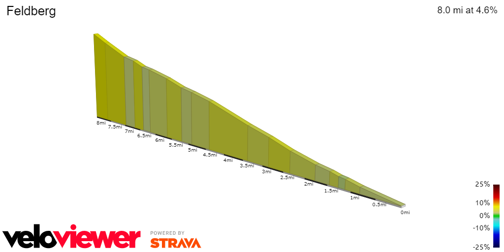 2D Elevation profile image for Feldberg