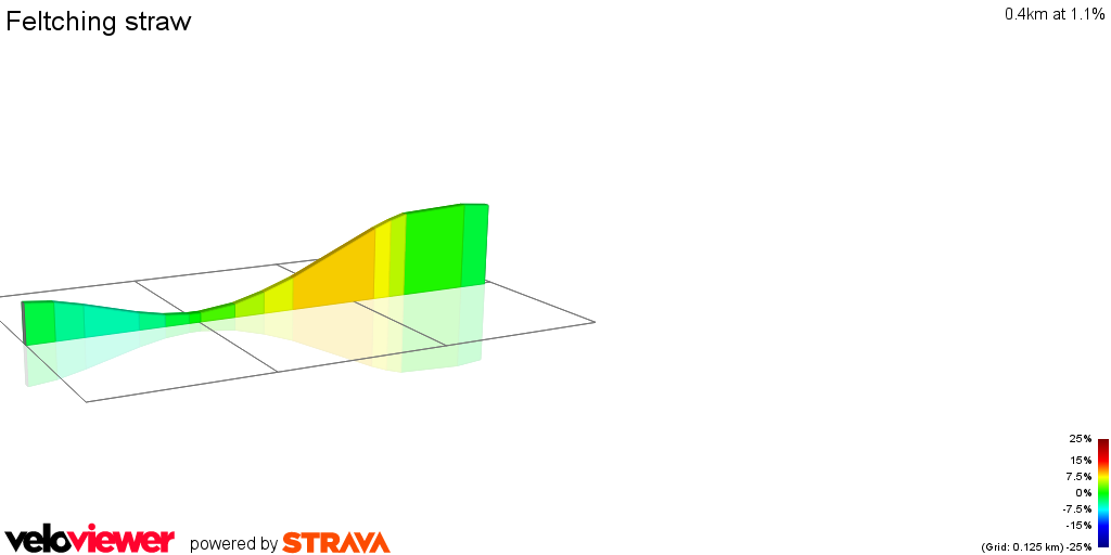 2D Elevation profile image for Feltching straw