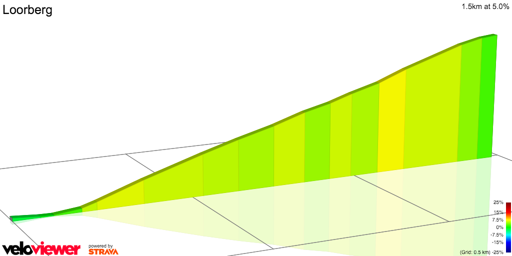 2D Elevation profile image for Loorberg