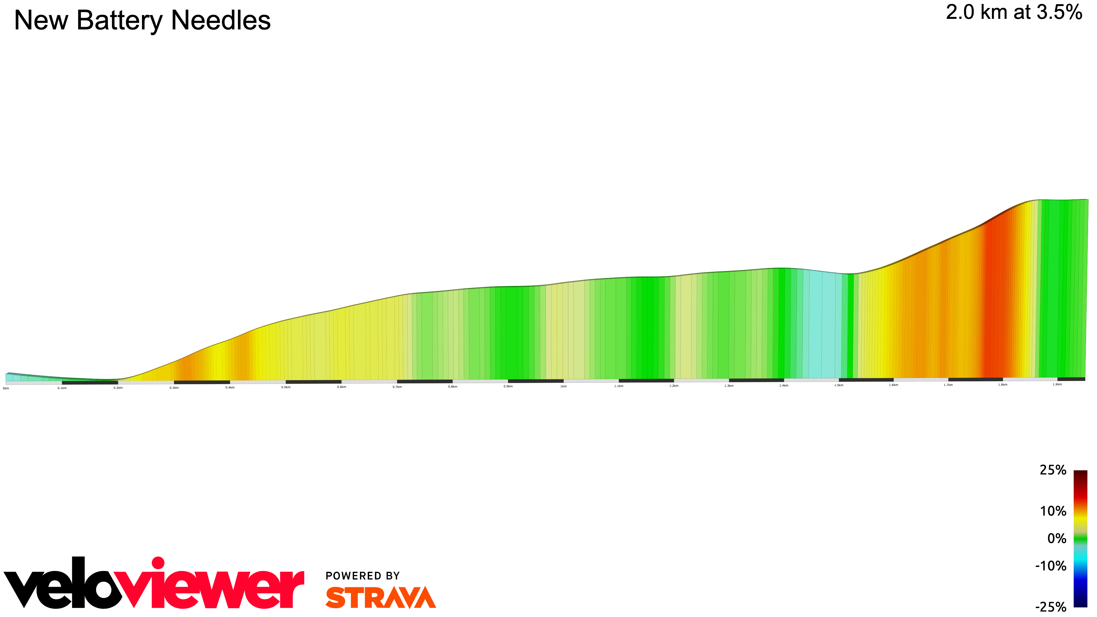 2D Elevation profile image for New Battery Needles
