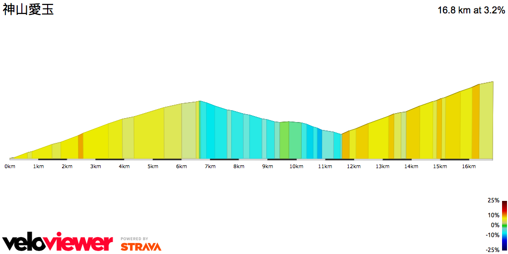 2D Elevation profile image for 神山愛玉