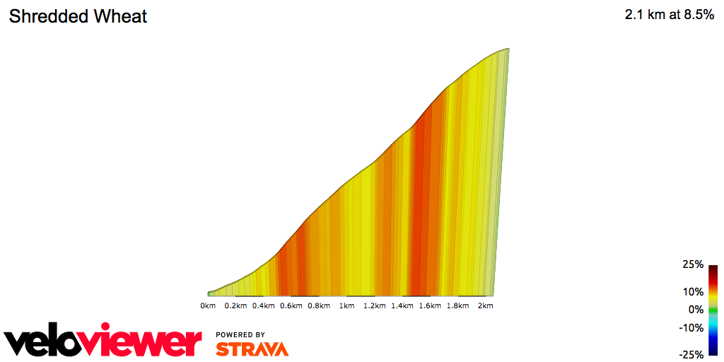 2D Elevation profile image for Shredded Wheat