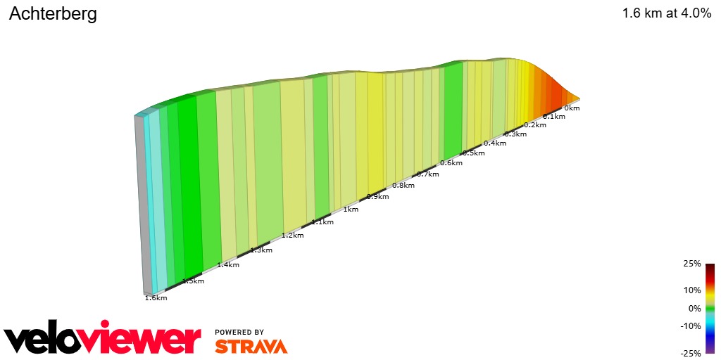 2D Elevation profile image for Achterberg