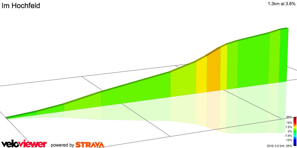 2D Elevation profile image for Im Hochfeld