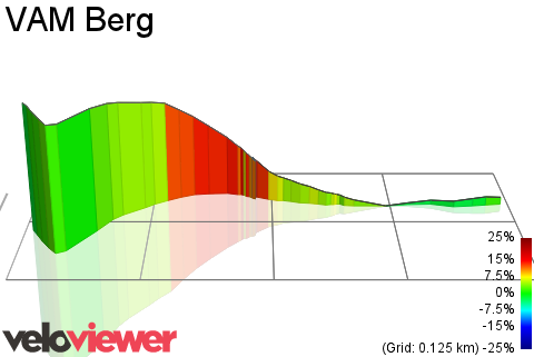 3D Elevation profile image for VAM Berg