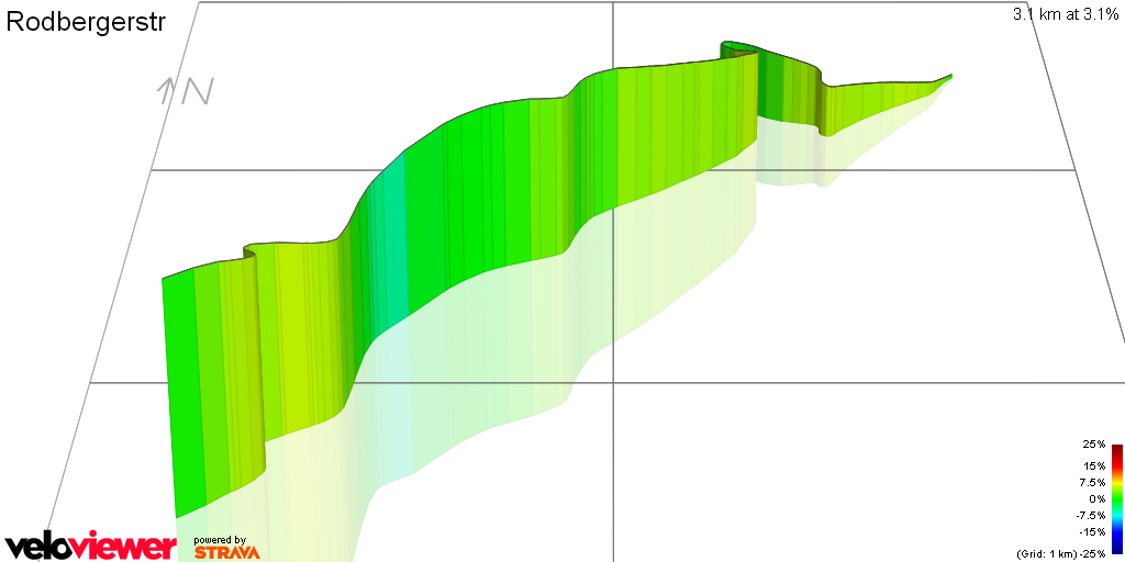 3D Elevation profile image for Rodbergerstr