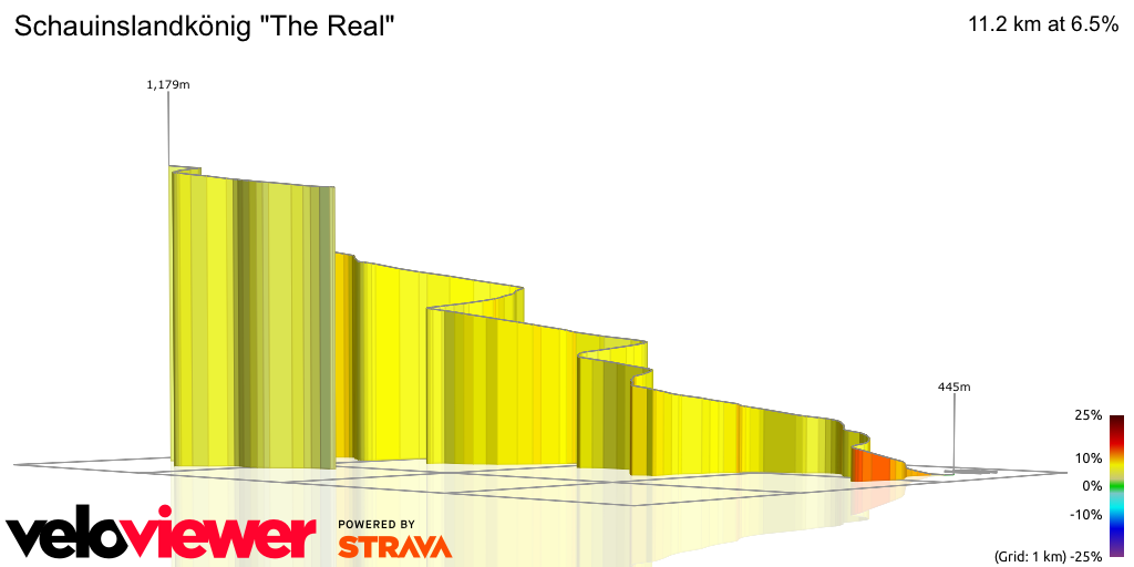 3D Elevation profile image for Schauinslandkönig The Real