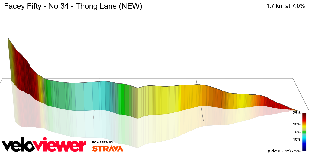 3D Elevation profile image for Facey Fifty - No 34 - Thong Lane (NEW)