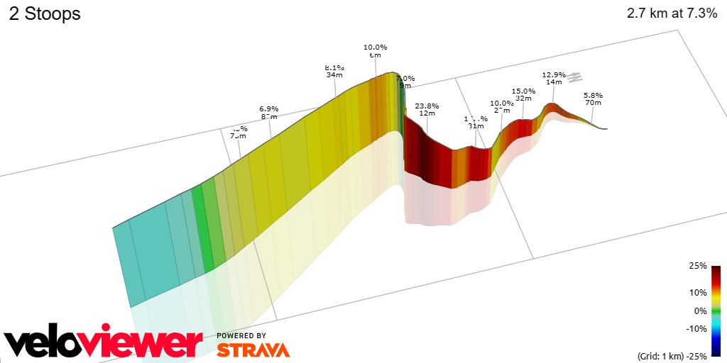 3D Elevation profile image for 2 Stoops