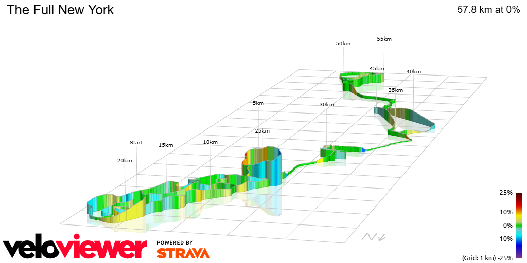 3D Elevation profile image for The Full New York