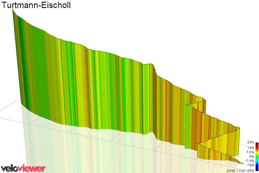 3D Elevation profile image for Turtmann-Eischoll