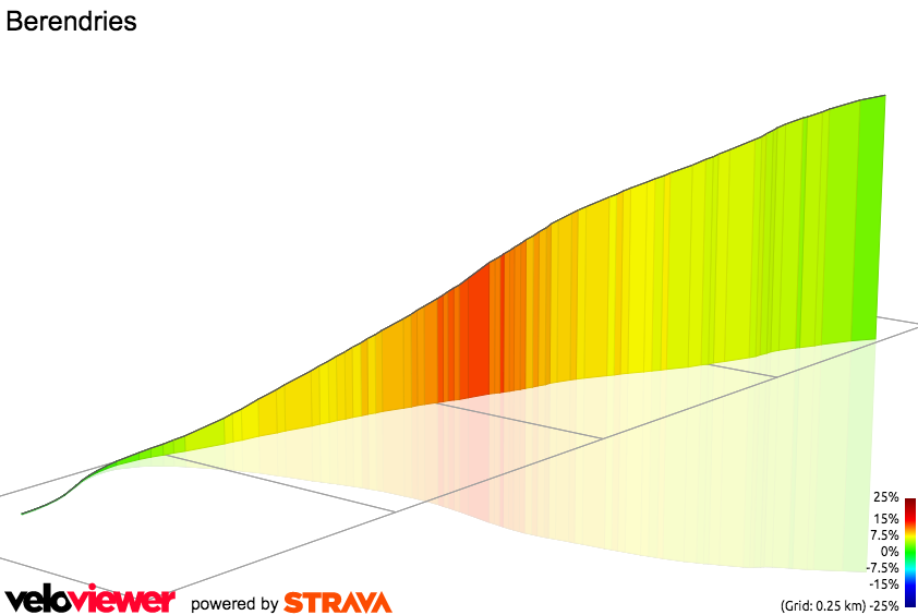 3D Elevation profile image for Berendries