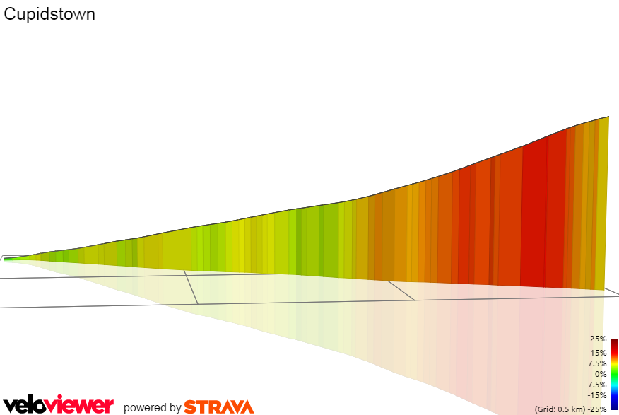 3D Elevation profile image for Cupidstown