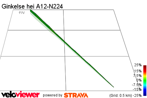3D Elevation profile image for Ginkelse hei A12-N224