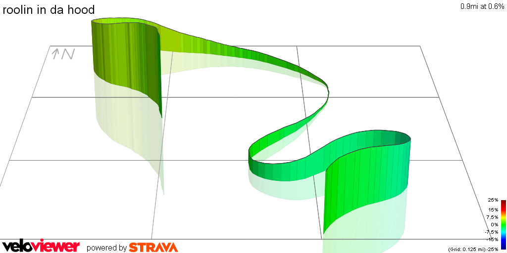 3D Elevation profile image for roolin in da hood 