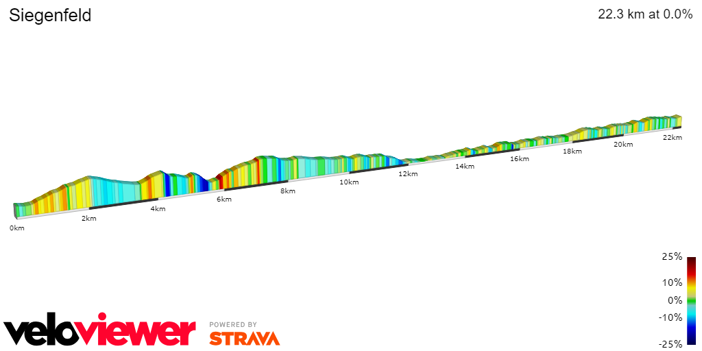 2D Elevation profile image for Siegenfeld