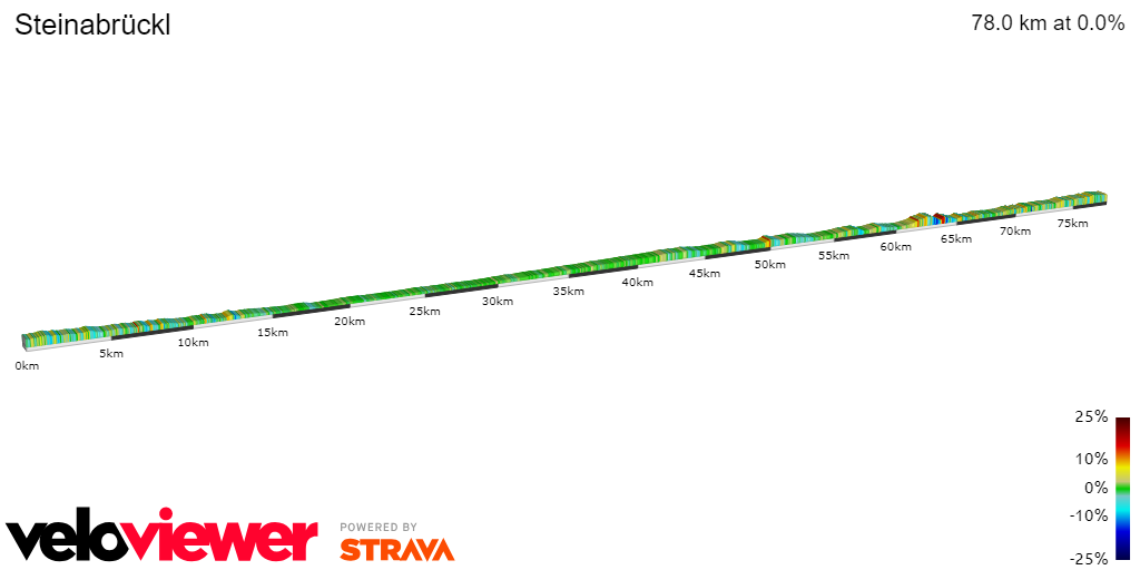 2D Elevation profile image for Steinabrückl