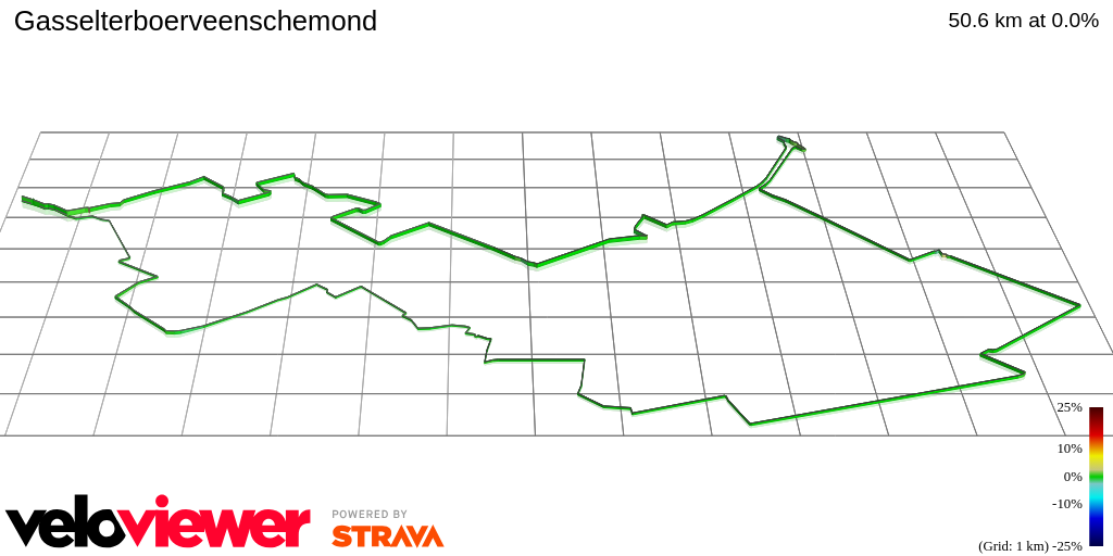 3D Elevation profile image for Gasselterboerveenschemond